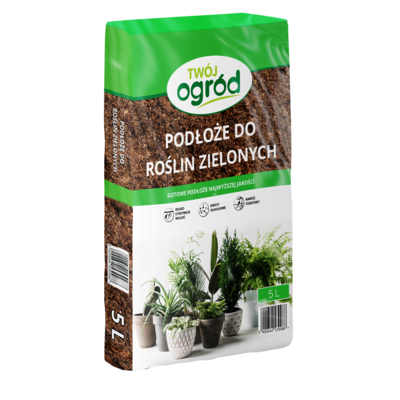 Podłoże do roślin zielonych 5 l Twój Ogród