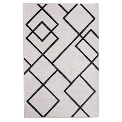 Dywan drukowany KOGA fake mink 120 x 160 cm biały