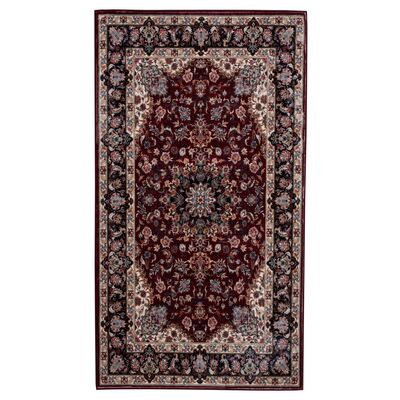 Dywan drukowany FUSA fake mink 120 x 160 cm bordowy