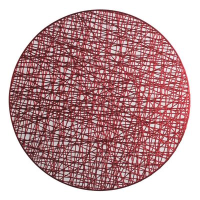 Podkładka KREIS średnica 38 cm czerwony
