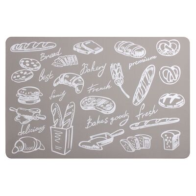 Podkładka BAKERY 43,5 x 28 cm szaro-biały