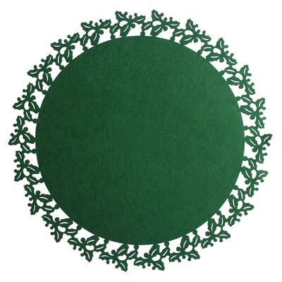 podkładka filcowa PIOLO średnica 38 cm zielony