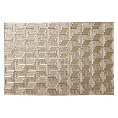 Podkładka BRICK 45 x 30 cm złoty