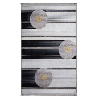 Dywan drukowany PRUT petra 60 x 120 cm czarny