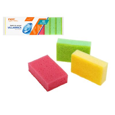 Gąbki do naczyń Villarrica 10 sztuk