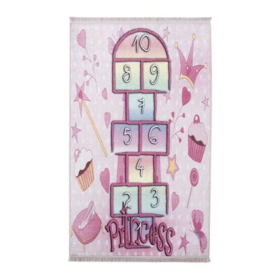 Dywan drukowany HOPS petra 80 x 140 cm różowy