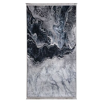 Dywan drukowany IBAR petra 80 x 140 cm srebrny