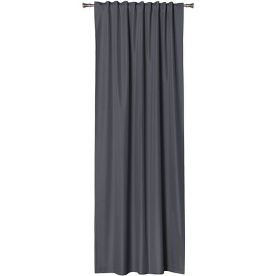 Zasłona termiczna THERMO 140 x 260 cm kolor ciemnoszary