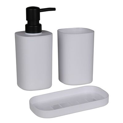 Zestaw łazienkowy MITO 3 elementowy biały