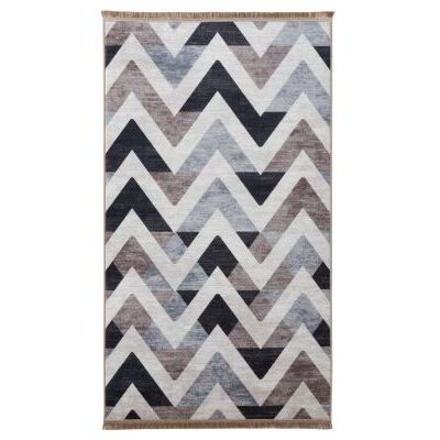 Dywan drukowany TOBO petra 80 x 140 cm brązowy