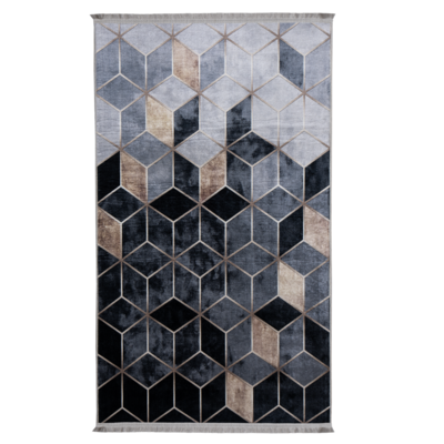 Dywan drukowany ARNO petra 50 x 80 cm czarny