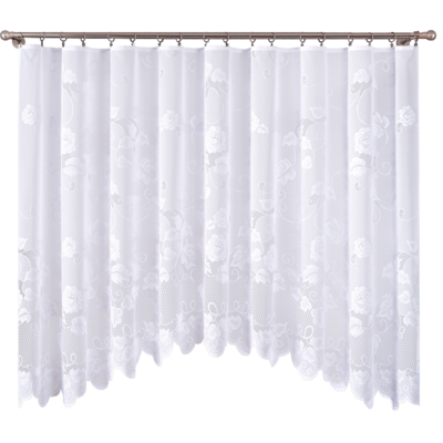 Firana żakardowa ANIELA, 300 x 150 cm, kolor biały