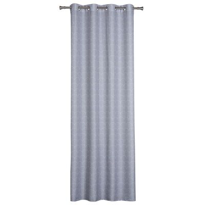 Zasłona z kółkami PULA 140 x 260 cm, kolor szary