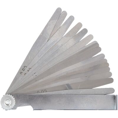 Szczelinomierz 17 list 100 mm 0,02 x 1 mm Proline