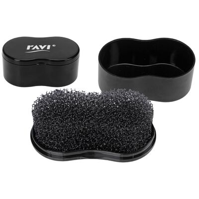 Duży czyścik do zamszu i nubuku czarny