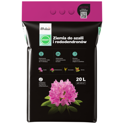 Ziemia do azalii i rododendronów WOKAS Smart 20 l