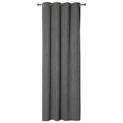 Zasłona z kółkami VENI140 x 260 cm szara