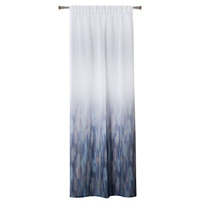 Firana z taśmą SEA 140 x 260 cm, kolor niebieski