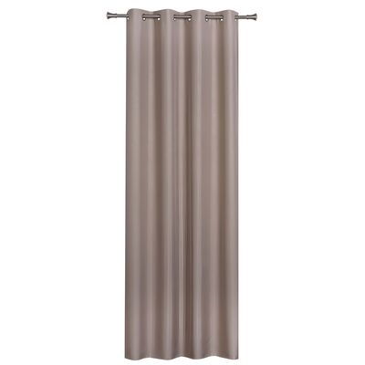 Zasłona z kółkami HATTA 140 x 260 cm złoto taupe