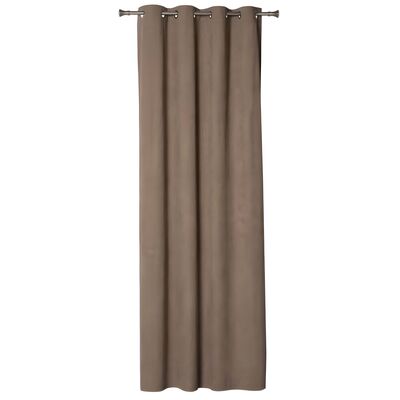 Zasłona z kółkami VENI140 x 260 cm taupe