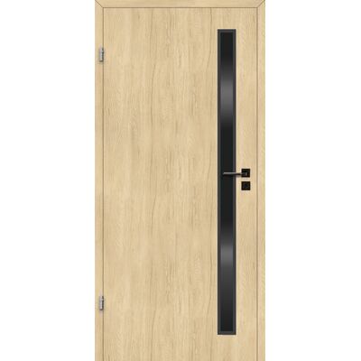 Drzwi wewnętrzne 80L pokojowe Dąb Amber lakierowane VEGA