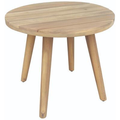 Stolik okrągły drewniany 50 cm