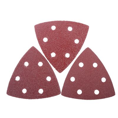 Papier ścierny delta 93 x 93 mm 5 sztuk gradacja 80 Proline