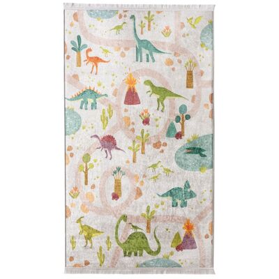 Dywan drukowany kids DINO petra 80 x 140 cm beżowy