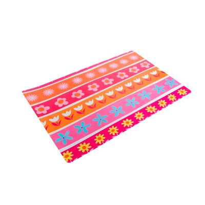 Mata stołowa kwiaty różowe 28 x 43,5 cm