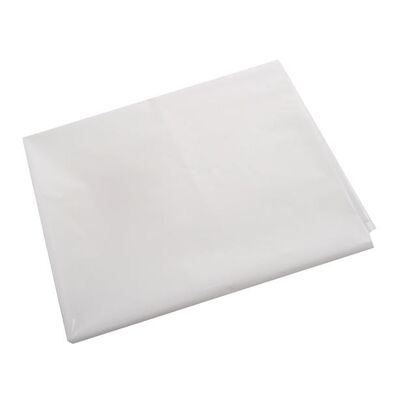 Obrus foliowy 110 x 130 cm biały