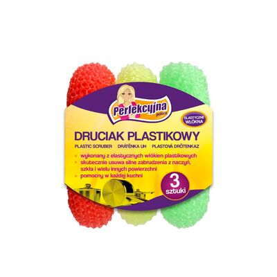 Druciaki plastikowe 3 sztuk