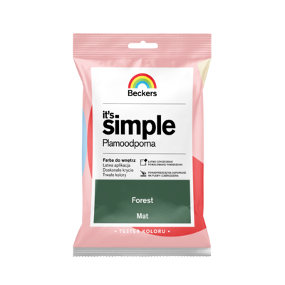 Beckers Farba plamoodporna IT'S SIMPLE Tester Forest