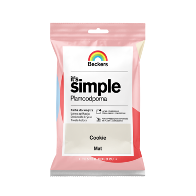 Beckers Farba plamoodporna IT'S SIMPLE Tester Cookie