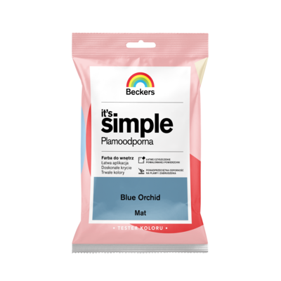 Beckers Farba plamoodporna IT'S SIMPLE Tester Blue Orchid