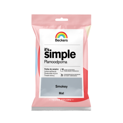 Beckers Farba plamoodporna IT'S SIMPLE Tester Smokey