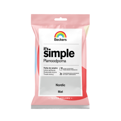 Beckers Farba plamoodporna IT'S SIMPLE Tester Nordic