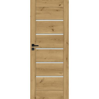 Drzwi wewnętrzne Chicago 80P Dąb Górski Slim