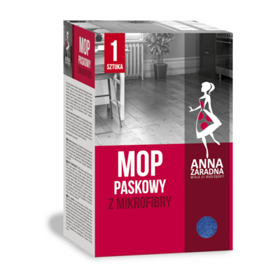 Mop paskowy z mikrofibry Anna Zaradna
