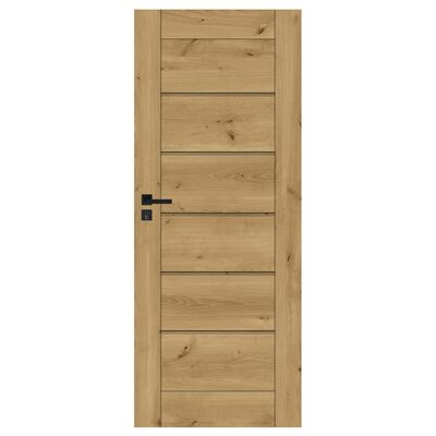 Drzwi wewnętrzne Chicago 80P Dąb Górski Slim pełne