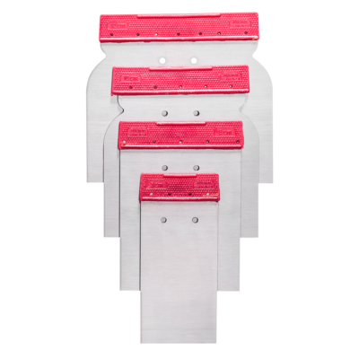 Szpachelki japonki stalowe zestaw 4 sztuk 5 /7,5 /10 /12 cm Hardy