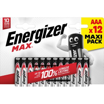 Bateria Energizer max AAA LR03 12 sztuk eco