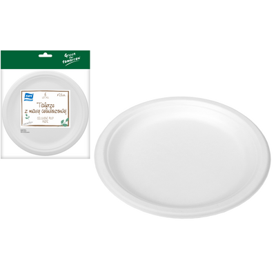 Talerz z masy celulozowej 26 cm 6 sztuk Green for Tomorrow