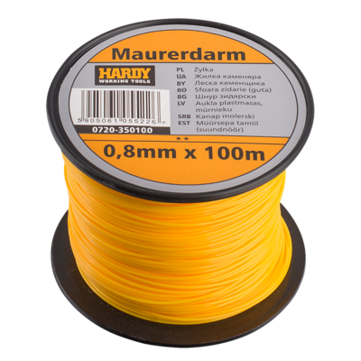 Żyłka murarska 0,8 mm x 100 m Hardy