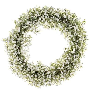 Wianek z gipsówki 40 cm