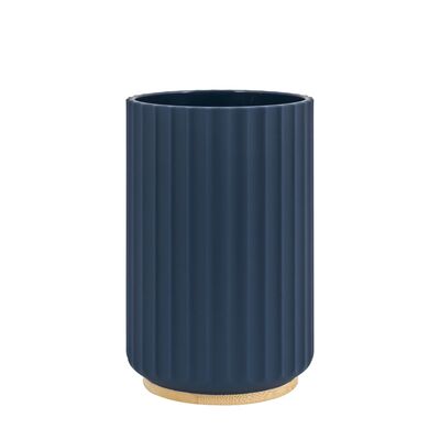 Kubek ANDORA granat/bambus