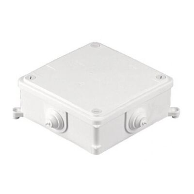 Puszka instalacyjna z dławicami D-25 IP44 125 x 125 x 45 mm