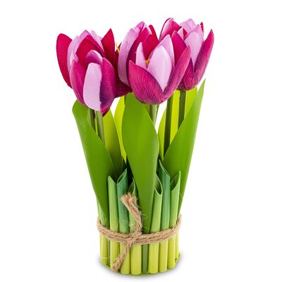 Bukiet tulipanów 20 cm różowy