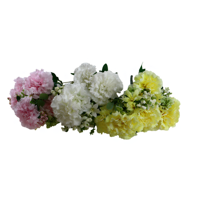 Bukiet goździków 9 główek 44 cm mix kolorów