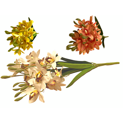 Bukiet storczyka 58 cm mix