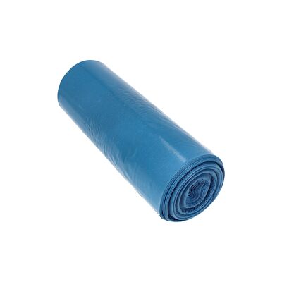 Worki budowlane mocne dwuwarstwowe niebieskie 240 l grubość 50 μm 10 sztuk Scley